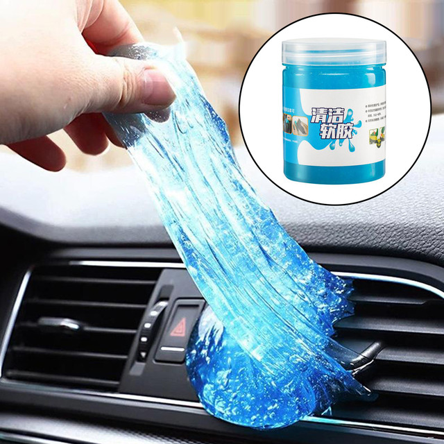 PC Keyboard Car Dust Dirt Remover Sticky Clean Glue Silica Gel Cleaner Tool  Auto Car Cleaning Pad Glue Powder Cleaner - AliExpress